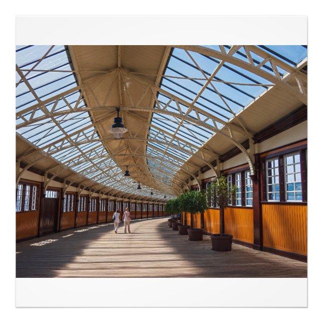 Bahnhof Nostalgic Wemyss Bay Fotodruck (Vorne)