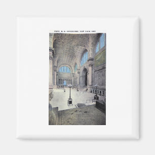 Bahnhof Pennsylvania, New York City 1913 Vintag Magnet