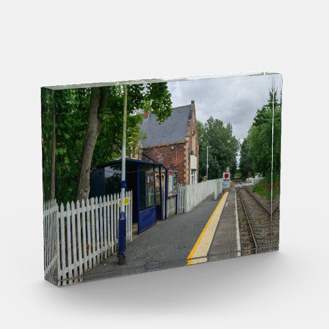 Bahnhof Rawcliffe Fotoblock (Links)