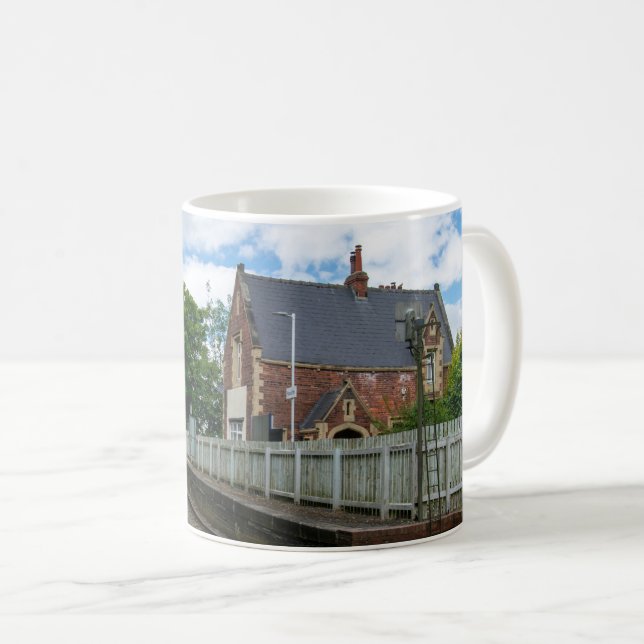 Bahnhof Rawcliffe Kaffeetasse (VorderseiteRechts)