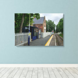 Bahnhof Rawcliffe Leinwanddruck