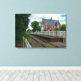 Bahnhof Rawcliffe Leinwanddruck