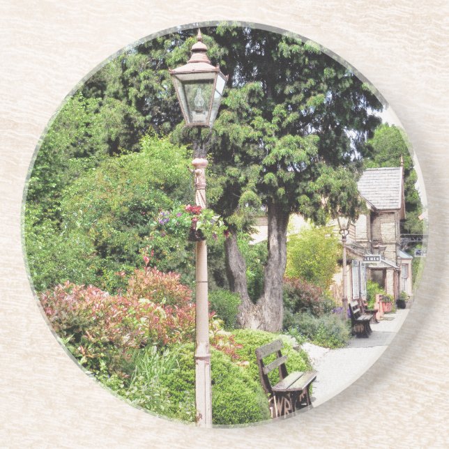 BAHNHOF SANDSTEIN UNTERSETZER (Vorne)