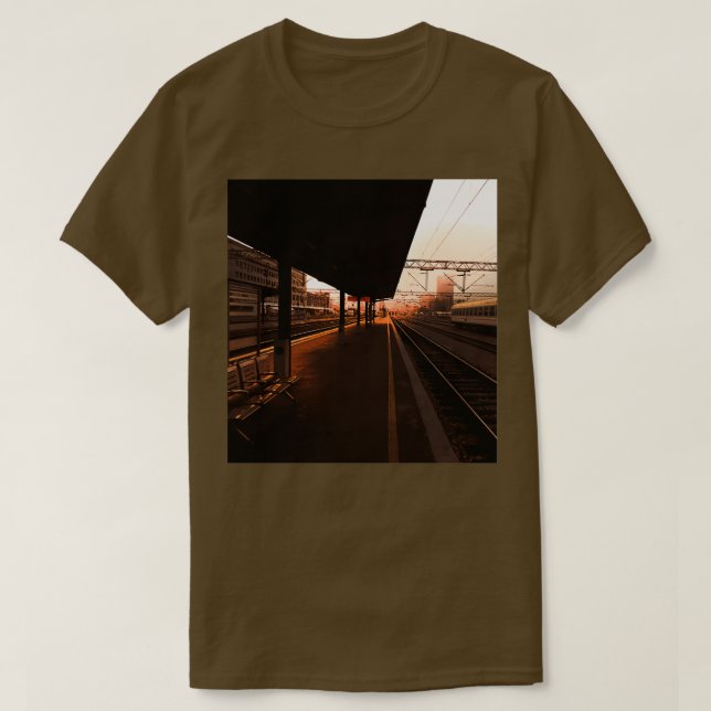 Bahnhof Sunrise T-Shirt (Design vorne)
