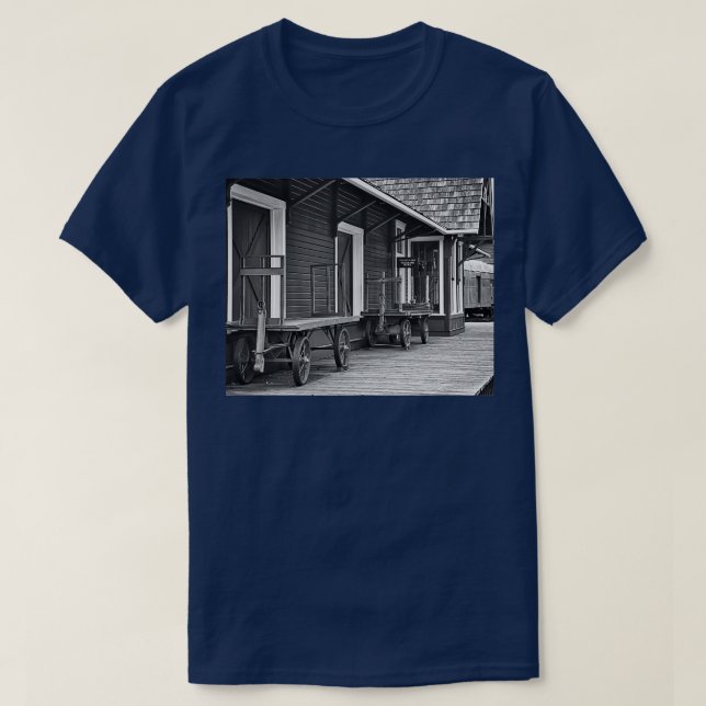 Bahnhof T-Shirt (Design vorne)