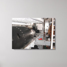 Bahnhof Torpedo Leinwanddruck