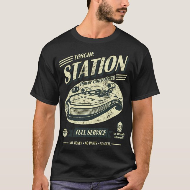 Bahnhof Tosche T-Shirt (Vorderseite)