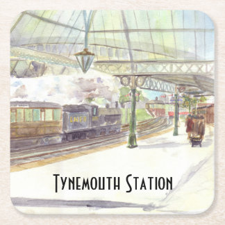 Bahnhof Tynemouth Untersetzer