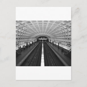 Bahnhof Washington DC Postkarte