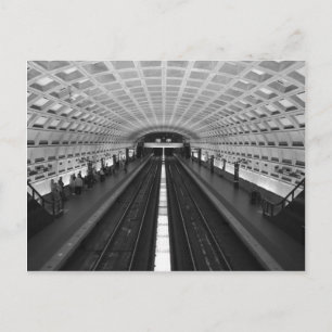 Bahnhof Washington DC Postkarte