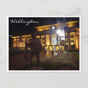 Bahnhof Wellington Postkarte
