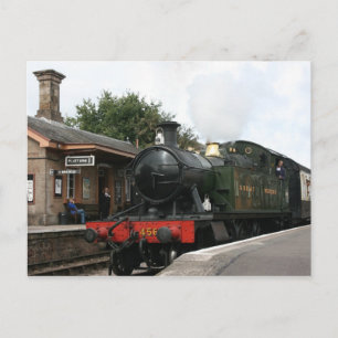 Bahnhof Williton, West Somerset Railway, Vereinigt Postkarte