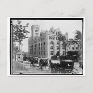 Bahnhof Windsor St., Montreal, Kanada Vintag Postkarte