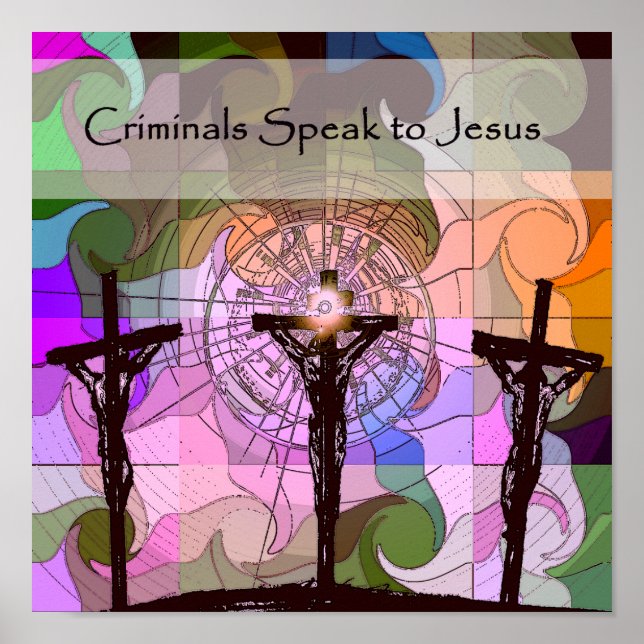 Bahnhöfe des Kreuzes 11 Poster (Vorne)