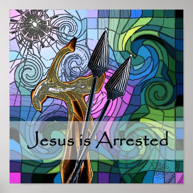 Bahnhöfe des Kreuzes 2 Poster (Vorne)