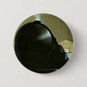 Bahnhofposter Button