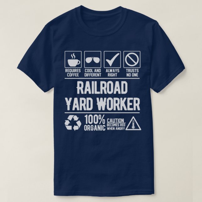 Bahnhofsjob T-Shirt (Design vorne)