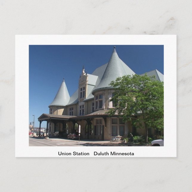 Bahnpostkarte Postkarte (Vorderseite)