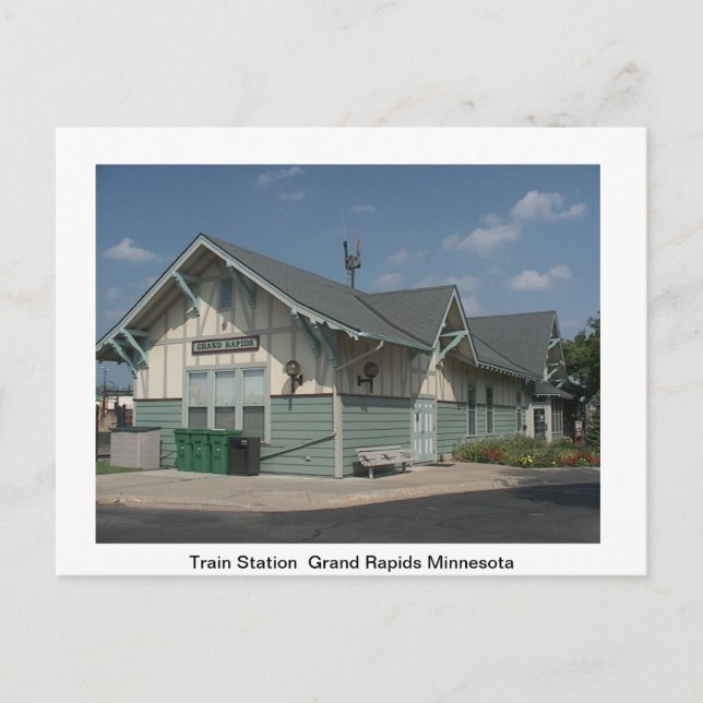 Bahnpostkarte Postkarte (Vorderseite)