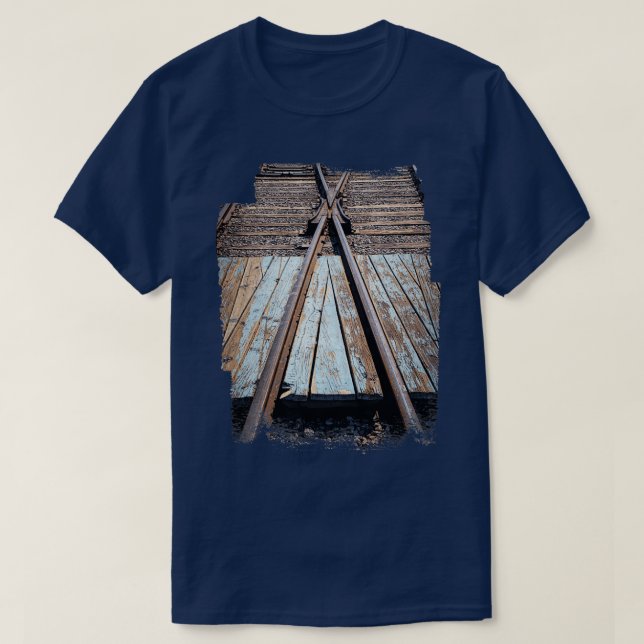 Bahnschalter T-Shirt (Design vorne)