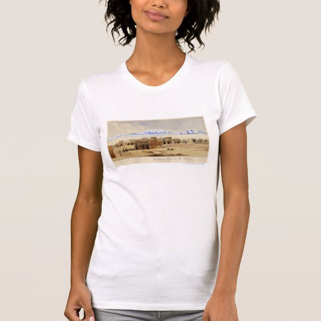 Bahnstadt auf dem Grasland T-Shirt (Vorderseite)