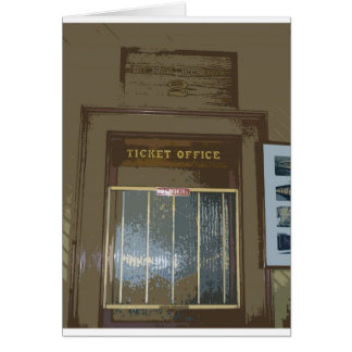 Bahnstation-Fahrkartenschalter