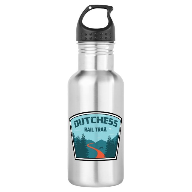 Bahnstrecke Dutchess Edelstahlflasche (Vorderseite)