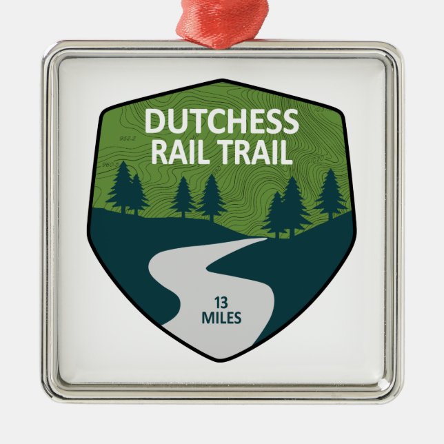 Bahnstrecke Dutchess Ornament Aus Metall (Vorne)
