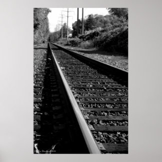 Bahntrassen drucken poster
