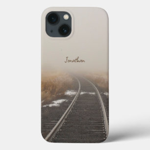 Bahntrassen Winternebel Personalisiert Case-Mate iPhone Hülle