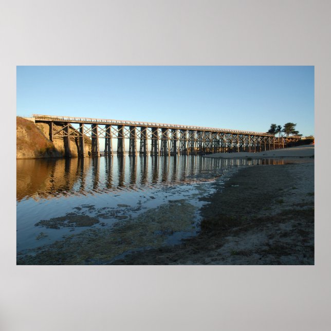 Bahntreppe Poster (Vorne)