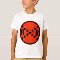 Bahnübergang Landstraßen-Verkehrsschild-