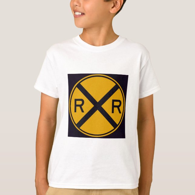 Bahnübergang T-Shirt (Vorderseite)