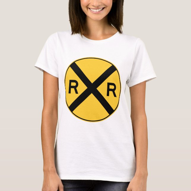 Bahnübergang T-Shirt (Vorderseite)