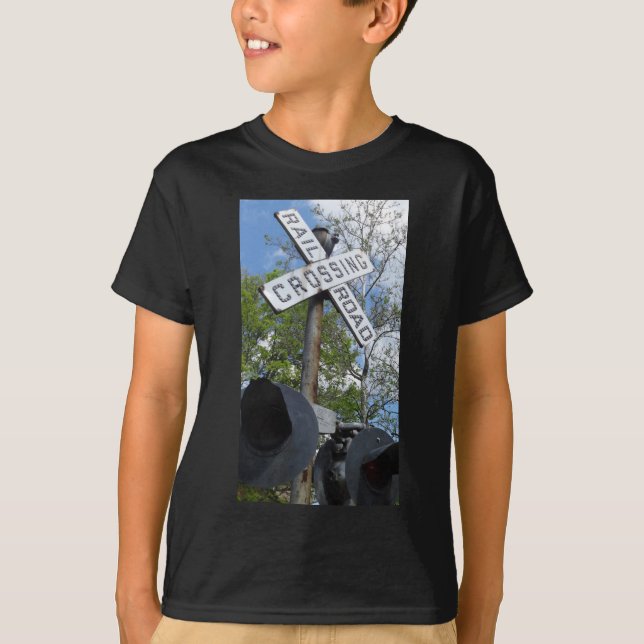 Bahnübergang T-Shirt (Vorderseite)