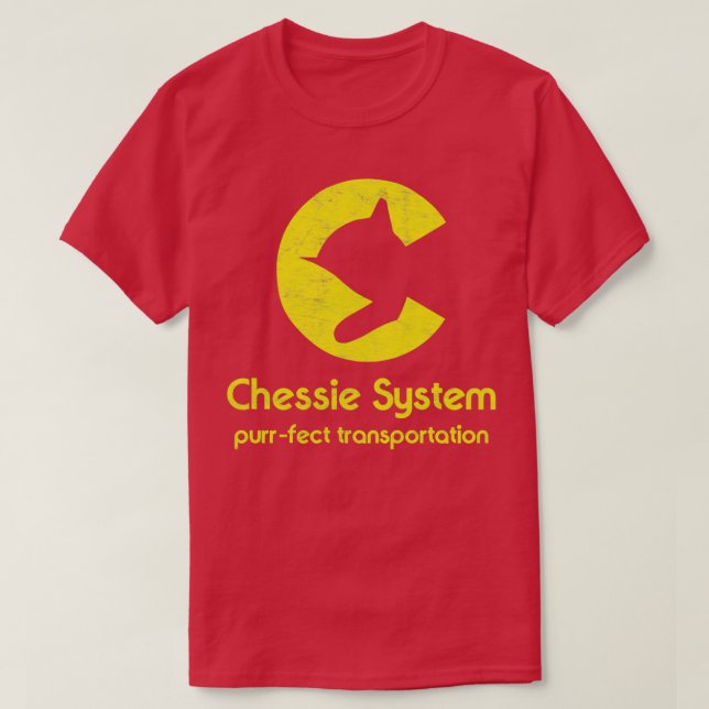 Bahnverkehr Chessie T-Shirt (Design vorne)
