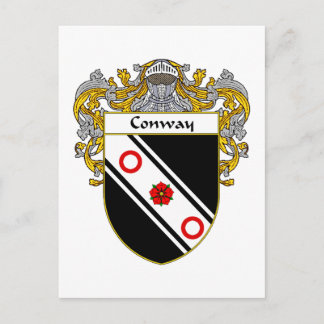 Bahnwappen (gekämmt) postkarte