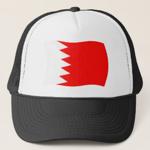 Bahrain Flag Hat Truckerkappe