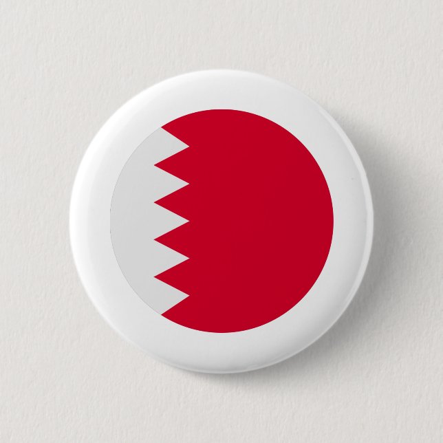Bahrain-Flagge Button (Vorderseite)