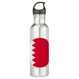 Bahrain-Flagge Edelstahlflasche