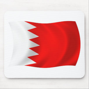 Bahrain-Flagge-Mauspad Mousepad
