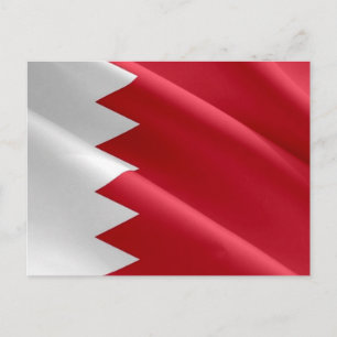 Bahrain - Flagge - Postkarte