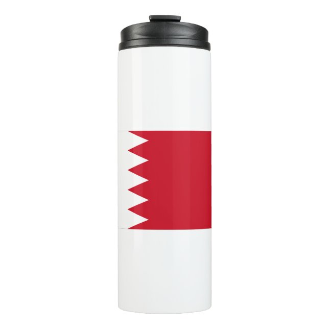 Bahrain-Flagge Thermosbecher (Vorderseite)