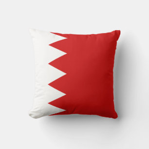 Bahrain-Flagge x Flaggenkissen Kissen