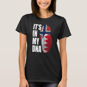 Bahraini und Norwegische DNA-Kennzeichnung "Herita T-Shirt