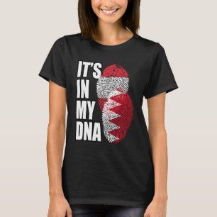 bahrainische und österreichische DNA-Mischung T-Shirt