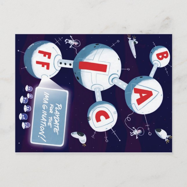 BAICFF-Poster 2014 POSTCARD Postkarte (Vorderseite)