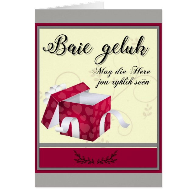 Baie geluk (Vorne)