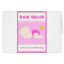 Baie geluk, das getroffen wurde, die das kleinding