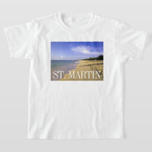 Baie Longue Long Bay Beach, St. Martin T-Shirt